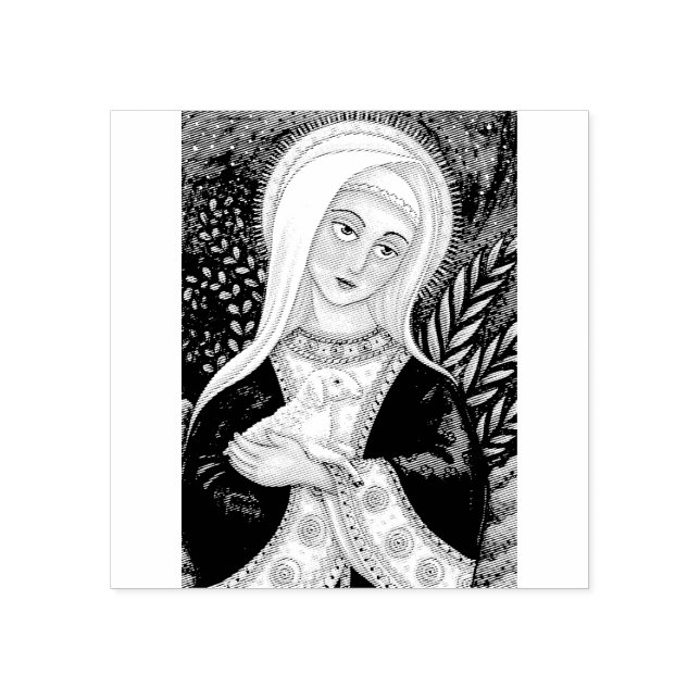 CARIMBO DE BORRACHA MARY & LAMB MADONNA *Personali (Impressão)