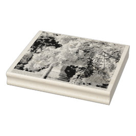 Carimbo De Borracha Mauve Bell Tree