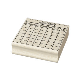 Carimbo De Borracha Medicamento de Diário de Bullet