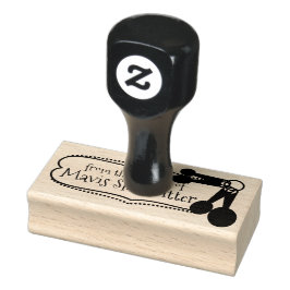 Carimbo De Borracha Medindo colheres da cozinha do selo