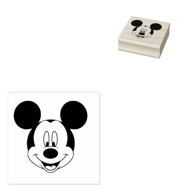 Carimbo De Borracha Micky Rubber Stamp (Carimbado)