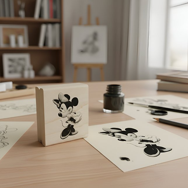 Carimbo De Borracha Minni Rubber Stamp (Criador carregado)