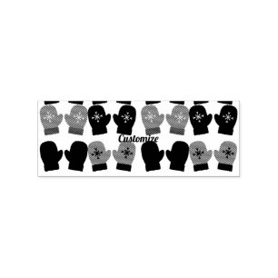 Carimbo De Borracha Mittens Thunder_Cove Múltiplos