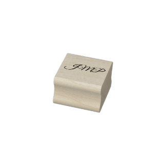 Carimbo De Borracha Monograma