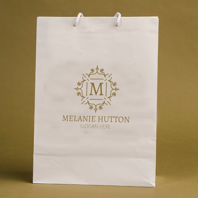 Carimbo De Borracha Monograma Personalizado, Pequena Empresa Grande (Criador carregado)