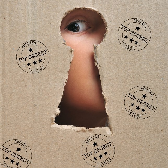 Carimbo De Borracha Monograma SECRETO SUPERIOR (Criador carregado)