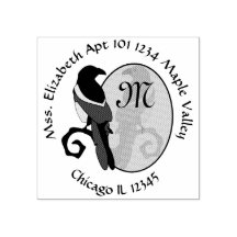 Morada inicial do Monograma de Magpie Faturado Pre