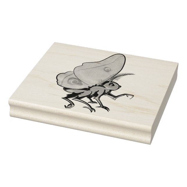 Carimbo De Borracha Moth (Carimbo)