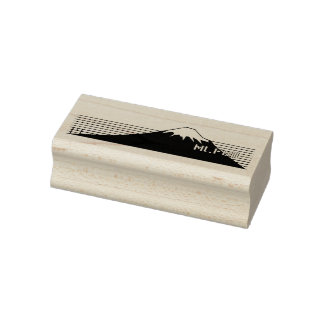 Carimbo De Borracha Mt.Fuji seen from southwest. 