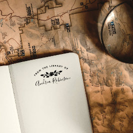 Carimbo De Borracha Na Biblioteca do Script de Nome Personalizado | Ro