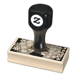 Carimbo De Borracha Natal do estilo noz-cracker