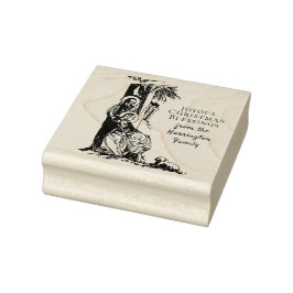 Carimbo De Borracha Natal Natividade Jesus Maria Rua Joseph Católico