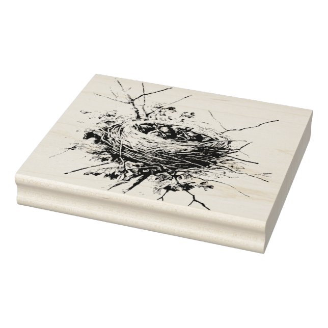 Carimbo De Borracha Ninho de Robins para bebês (Carimbo)