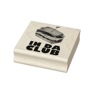 Carimbo De Borracha No Da Club Turkey Club Sandwich Diner Comida Foodi