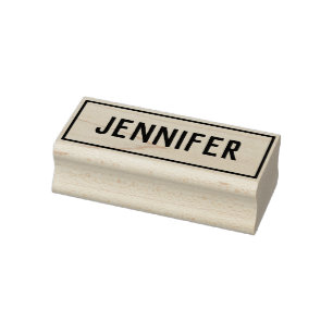 Carimbo De Borracha Nome de Jennifer