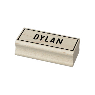 Carimbo De Borracha Nome do Dylan