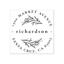 Nome Formal Botânico Elegante Endereço de Retorno