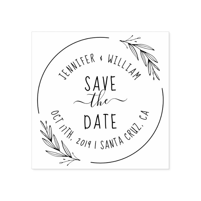 Carimbo De Borracha Nomes De Casais Manuscritos Russos Salvem A Data (Impressão)