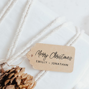 Carimbo De Borracha Nomes Simples de Natal com Letra Moderna