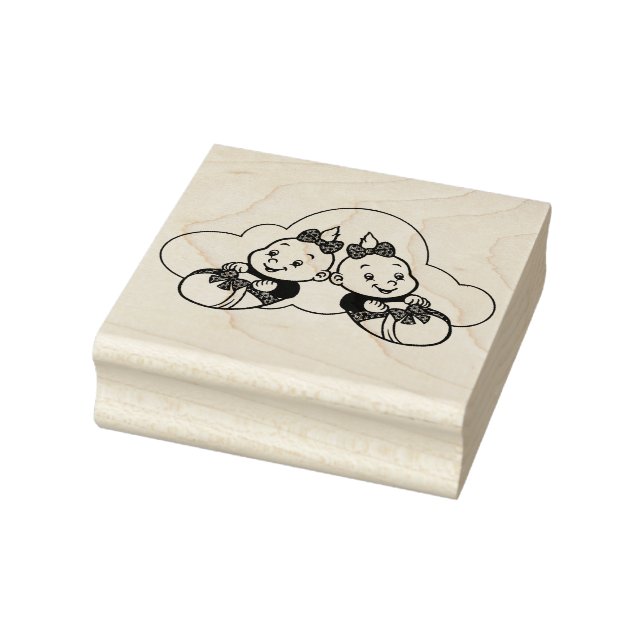 Carimbo De Borracha Números de Bebês (Carimbo)