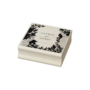 Carimbo De Borracha O Pavão