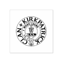 Carimbo De Borracha O Selo Perfeito CLAN KIRKPATRICK 2x2