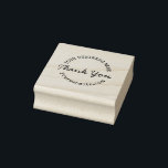 Carimbo De Borracha Obrigado, Business<br><div class="desc">Escrito manuscrito bonito Obrigado Nome da empresa Carimbo de borracha do site</div>