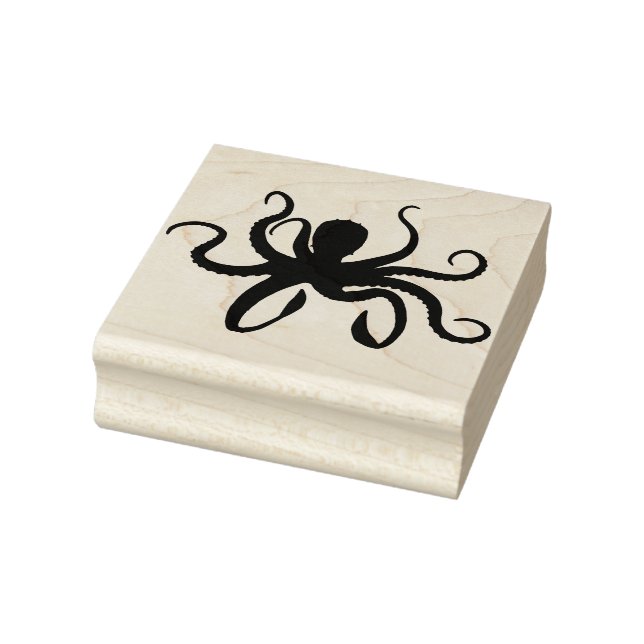 Carimbo De Borracha Octopus (Carimbo)