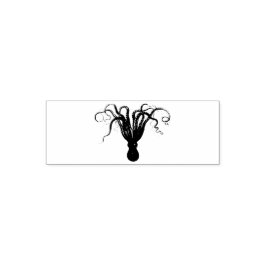 CARIMBO DE BORRACHA OCTOPUS VINTAGE