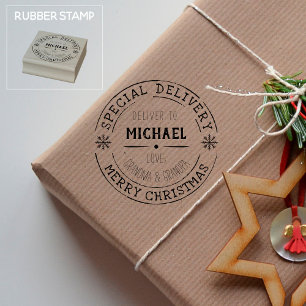 Carimbo De Borracha Oferta especial personalizada para avós presentes