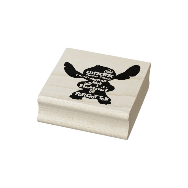 Carimbo De Borracha Ohana (Carimbo)