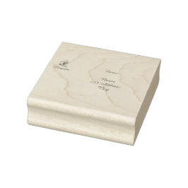 Carimbo De Borracha Olá Baby Unicorn