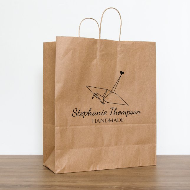 Carimbo De Borracha Origami Personalizado Fabricado à Máquina Grande (Criador carregado)