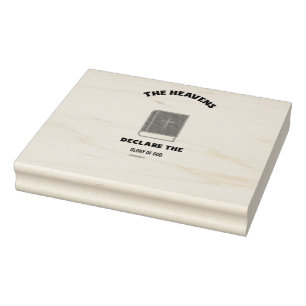 CARIMBO DE BORRACHA OS CÉUS DECLARAM