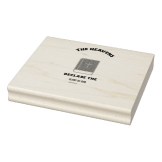 CARIMBO DE BORRACHA OS CÉUS DECLARAM