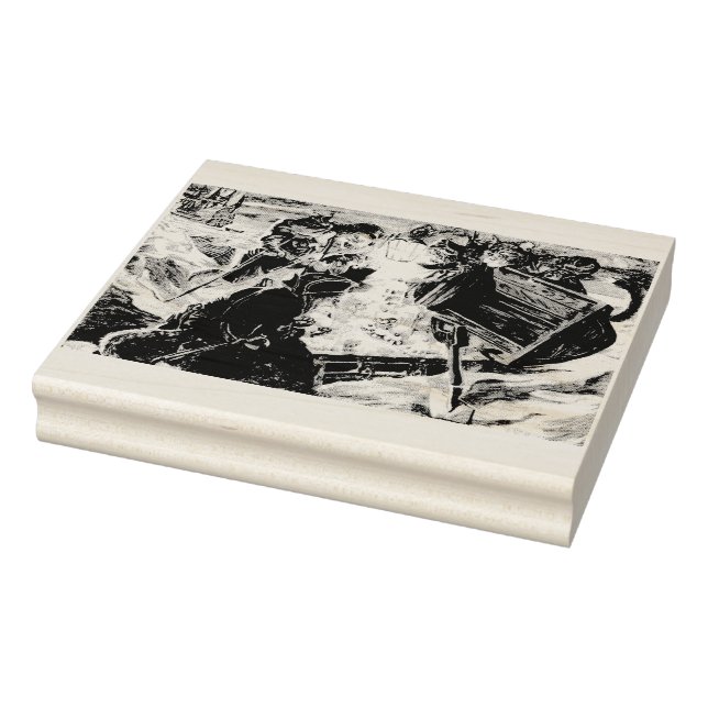 Carimbo De Borracha Os Gatos Piratas (Carimbo)