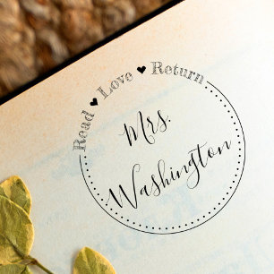 Carimbo De Borracha Os queridos leram o livro do professor do retorno