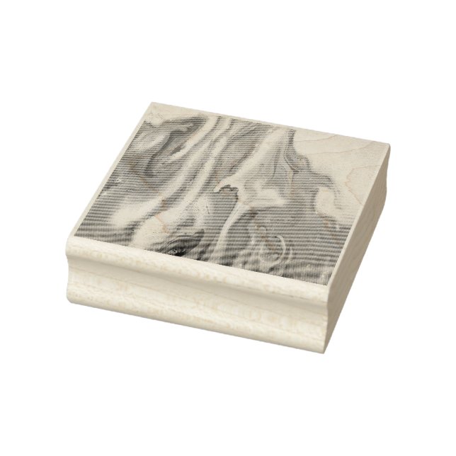 Carimbo De Borracha Ouro Colorida Fundo do Mármaco (Carimbo)