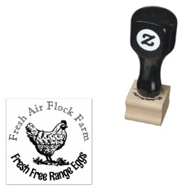 Carimbo De Borracha Ovos ao ar livre