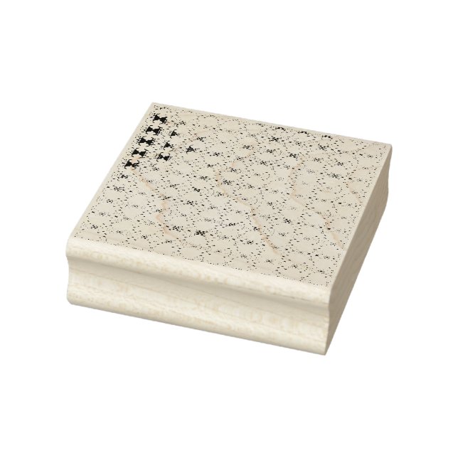 Carimbo De Borracha PADRÃO abstrato (Carimbo)