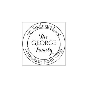 Carimbo De Borracha Padrão   Crie pessoal