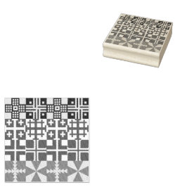 Carimbo De Borracha Padrão Cruzado Cristão 1