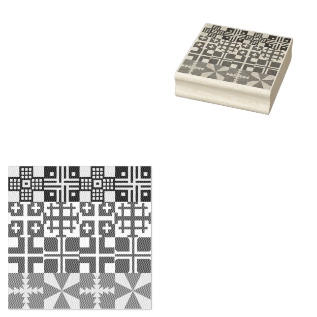 Carimbo De Borracha Padrão Cruzado Cristão 1 (Carimbado)