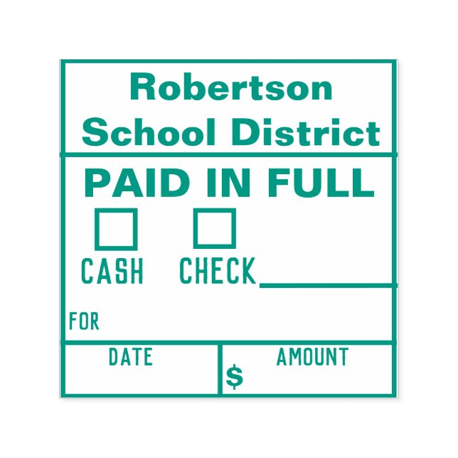 Carimbo de borracha pago no Cheio (Design)