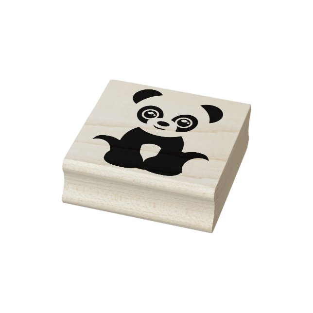 Carimbo De Borracha Panda Bear (Carimbo)