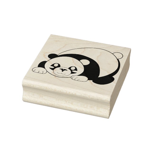 Carimbo De Borracha Panda Bear (Carimbo)