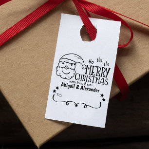Carimbo De Borracha Papai Noel Personalizado Feliz Natal