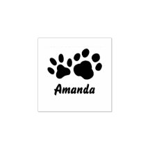 Pata Personalizada de Gato e Cachorro Fofa