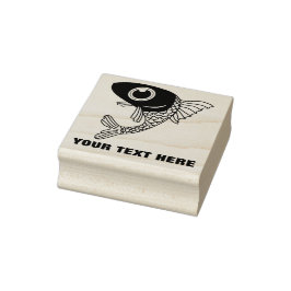 Carimbo De Borracha Peixe Cinto