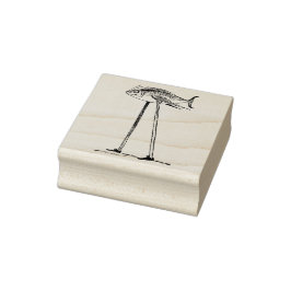 Carimbo De Borracha Peixes Engraçados em Stilts está de volta em seus